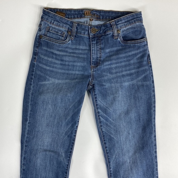 KUT Denim Tapered Leg Jeans Size 2 30x30 - Picture 2 of 13